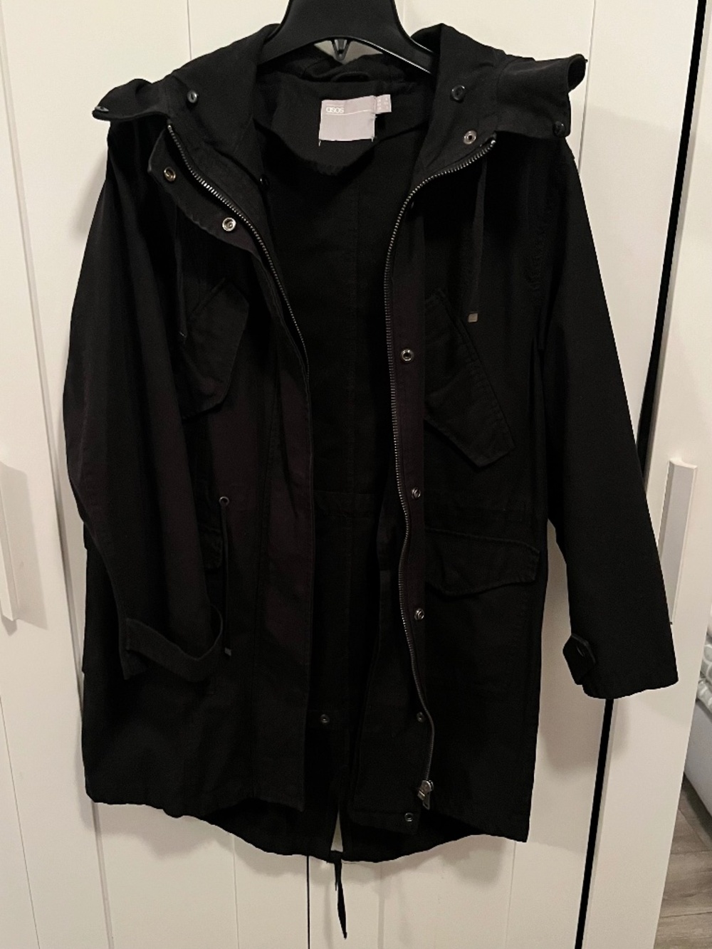 black cotton jacket